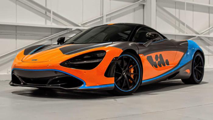 Η McLaren 720S «ντύθηκε» στα χρώματα του μονοθεσίου της F1 